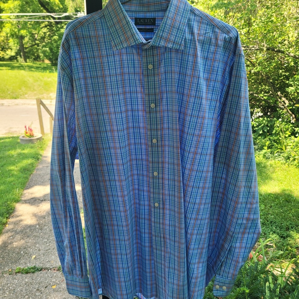 Men's Lauren Ralph Lauren Long Sleeve Button Up Size 2XLT